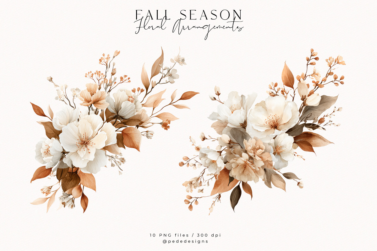 Fall Season Collection, a Seasonal Illustration by PeDe Designs (Photo 10 of 32)