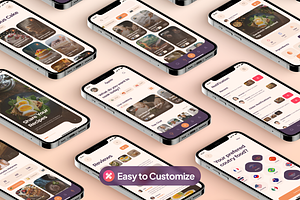 Appetit - Food Recipes App UI Kit