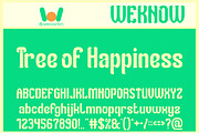 Late Afternoon font, a Font by weknow (Thumbnail 2 of 8)