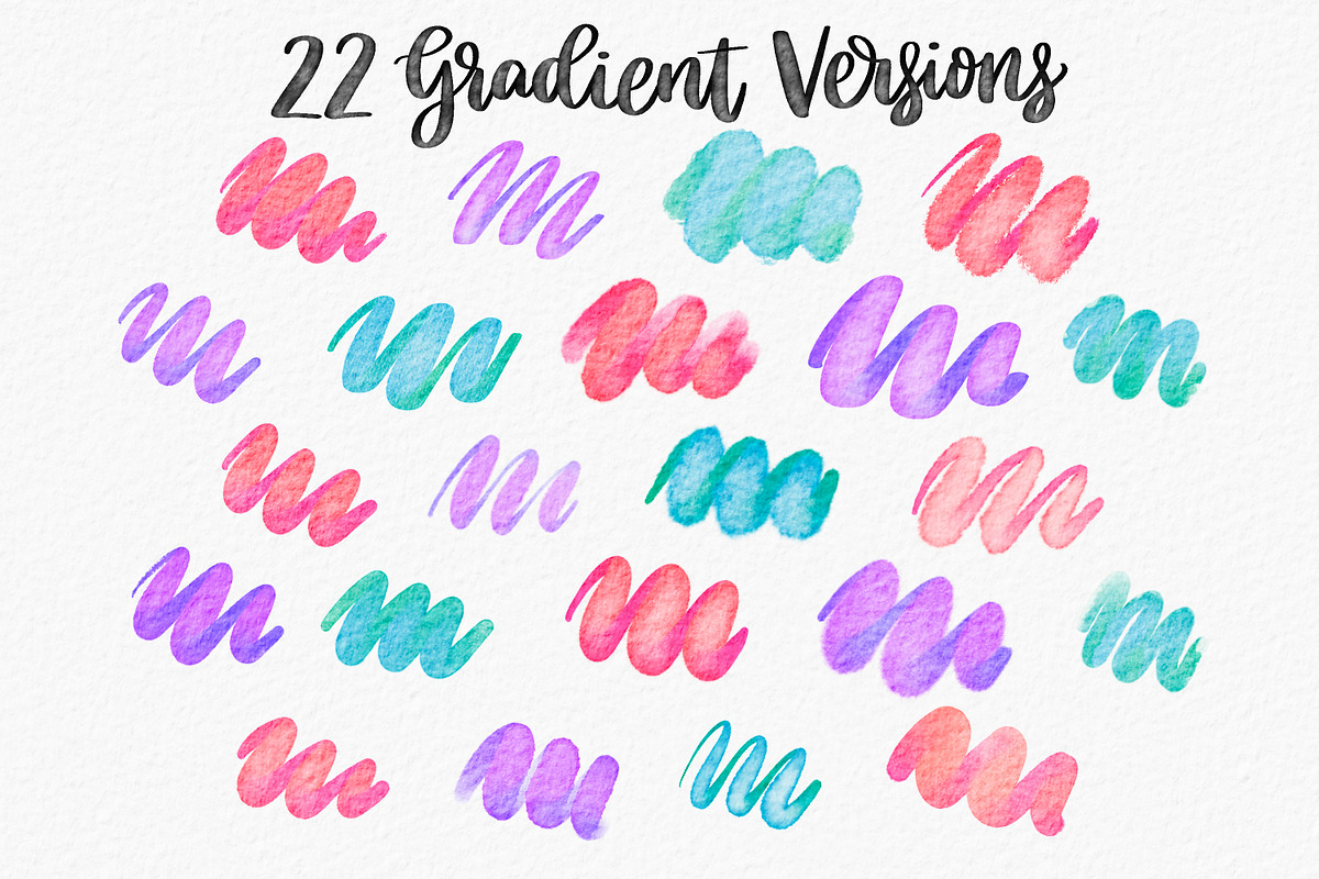 Ultimate Watercolor Brushes, a Brush Add-On by The Creative Bix (Photo 3 of 12)