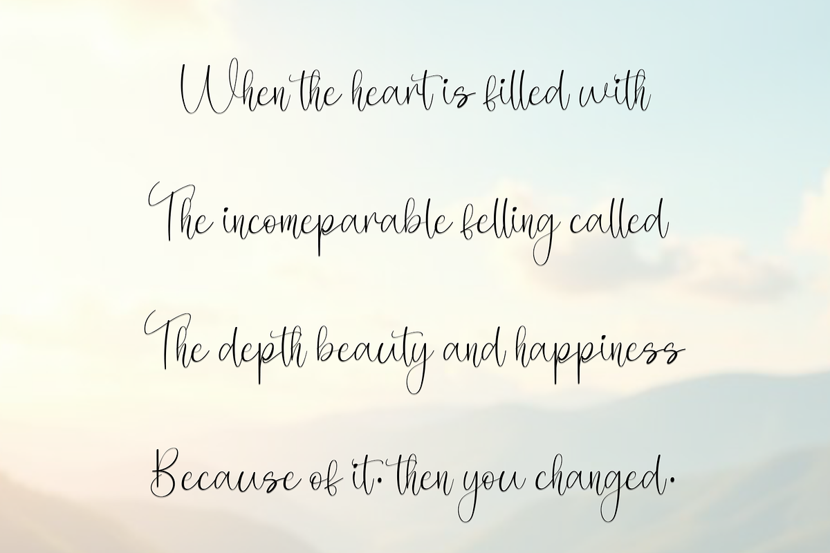 National, a Handwritten Font by FreshTypeINK (Photo 2 of 7)