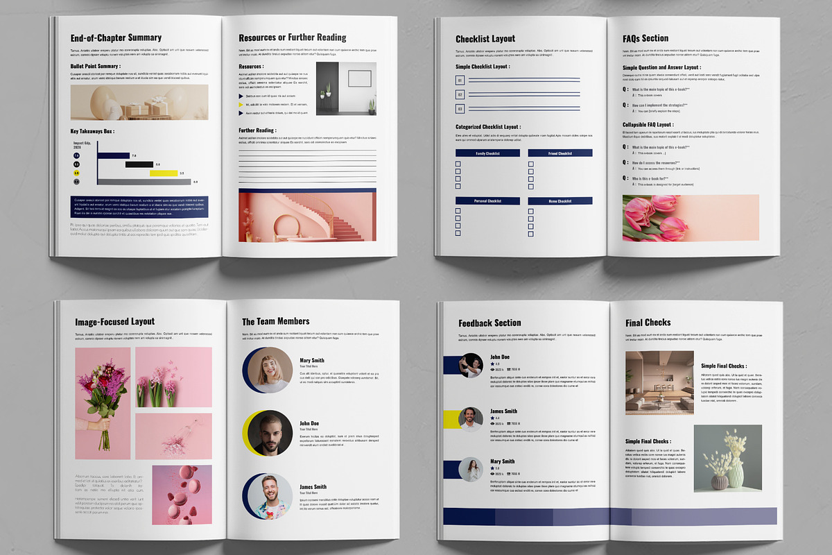 Clean Ebook Layout, a Brochure Template by MightyDesign (Photo 2 of 6)