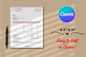 Professional Invoice, a Marketing Template by Digitynpro