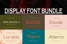 DISPLAY FONT BUNDLE