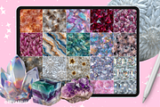 Procreate Crystal texture brushes, a Brush Add-On by Revabrush (Thumbnail 4 of 7)
