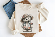 Cute Summer Bear PNG Clipart, an Animal Illustration by RobertsArt (Thumbnail 6 of 7)