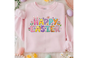 Happy Easter PNG, Easter Bunny Shirt, an Illustration by Designking (Thumbnail 5 of 6)