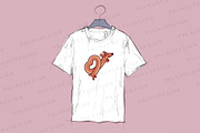 Cute Kawaii Dachshund Dog Character, an Animal Illustration by Palau (Thumbnail 2 of 12)