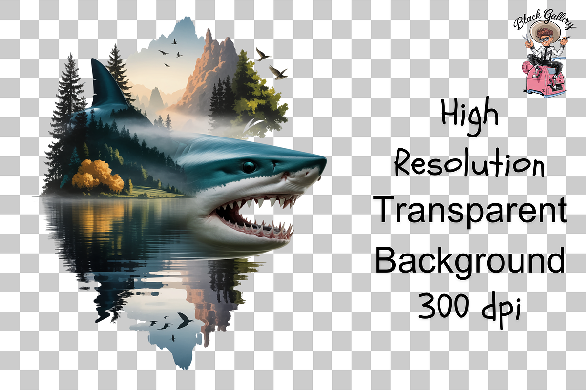 Salmon Forest PNG Bundle, a Graphic by Rina Akther (Photo 8 of 11)