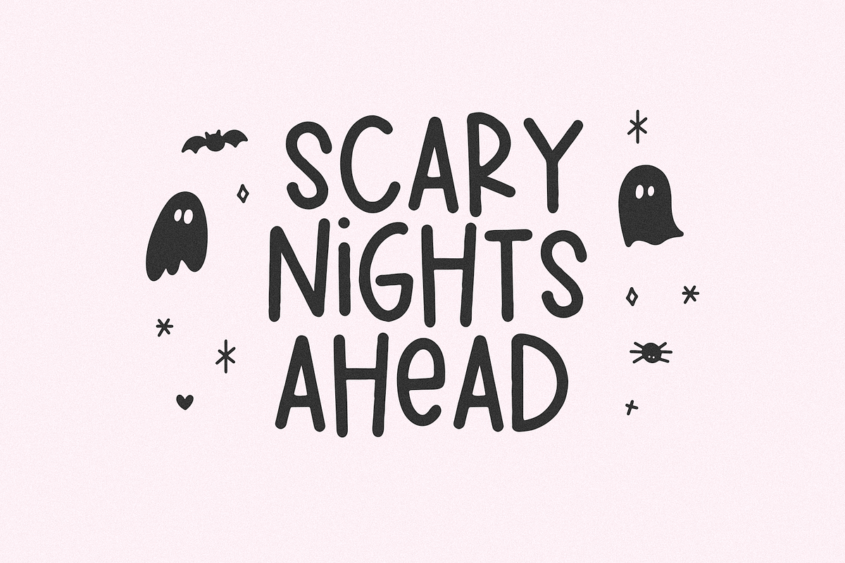 Spooky Season | Font and Doodles, a Font by KA Designs (Photo 4 of 17)