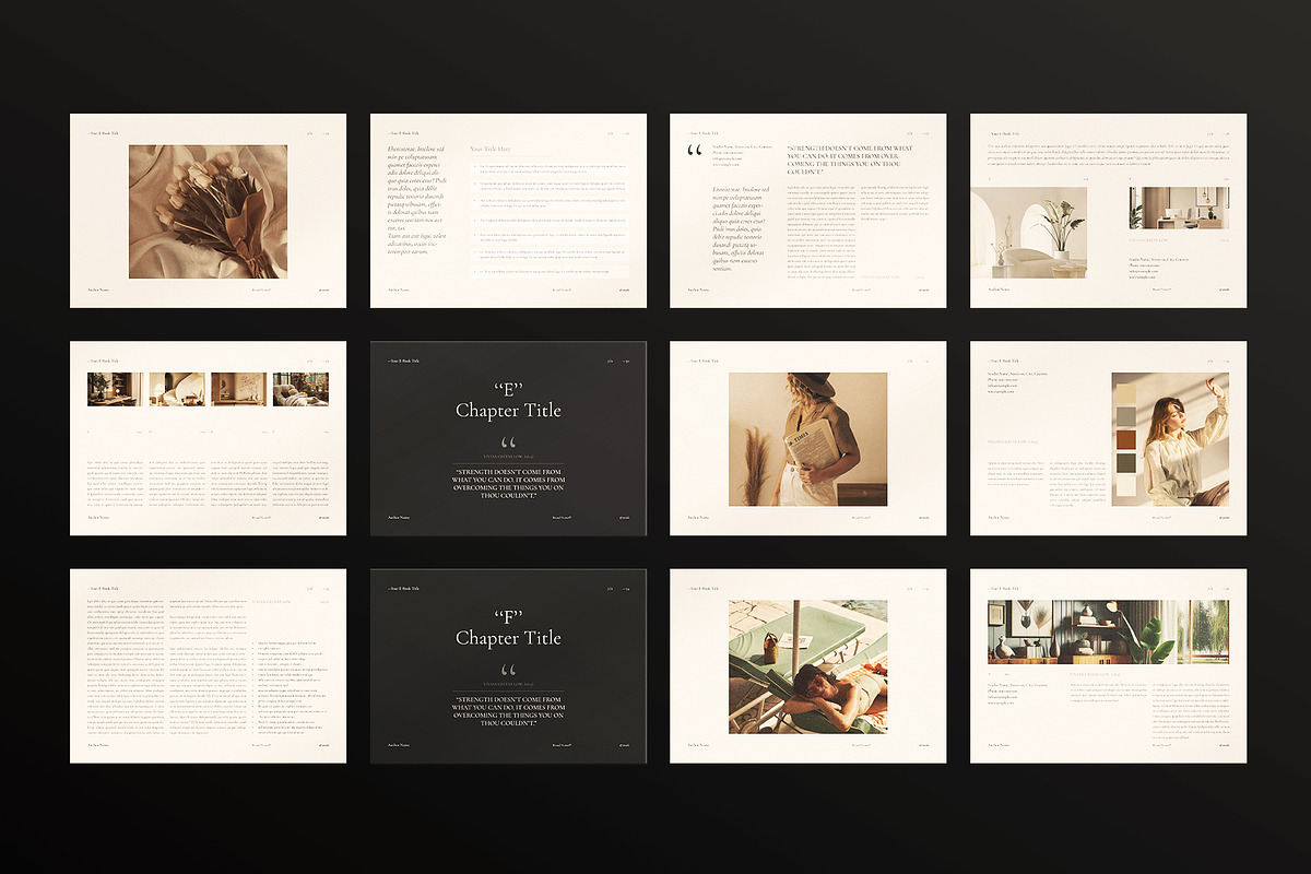 Digital E-Book Landscape Template, a Magazine Template by ArtisanaAura (Photo 17 of 18)