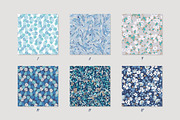 Meadow flowers Patterns Set, a Pattern Graphic by GALAKAM (Thumbnail 4 of 11)