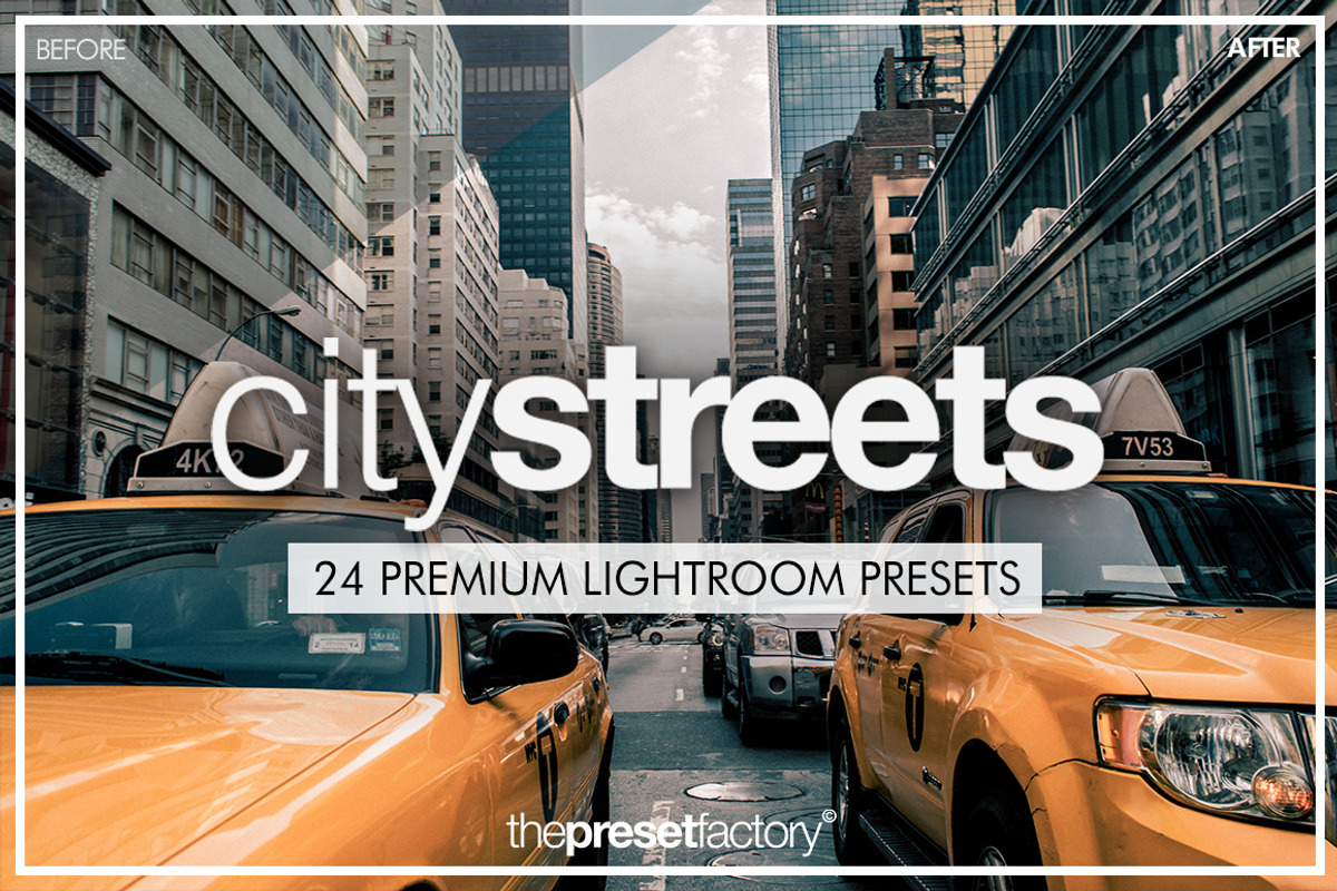 City Streets - Lightroom Presets, a Plug-in Add-On by The Preset Factory Ltd. (Photo 1 of 9)