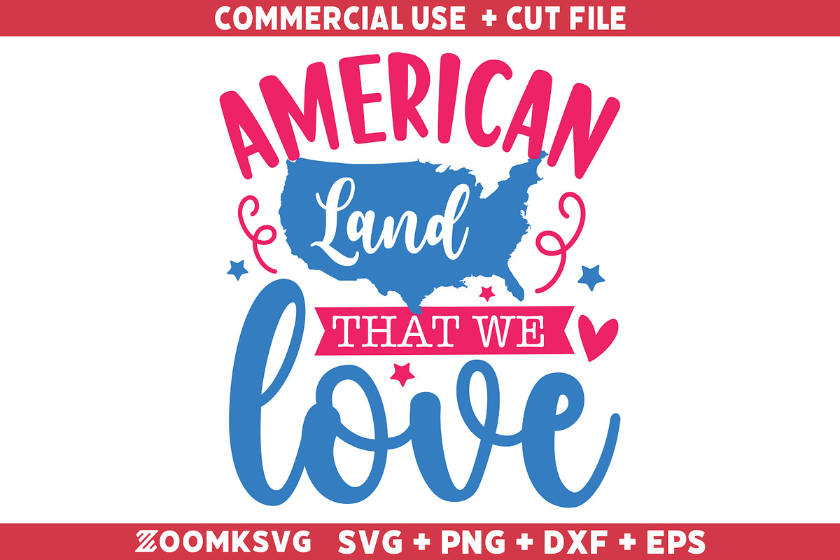 American SVG Bundle, USA SVG Bundle, an Illustration by ZoomkSVG (Photo 17 of 39)