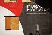 Street mural mockup bundle outdoor, an Advertising Mockup by FoundImages (Thumbnail 6 of 42)