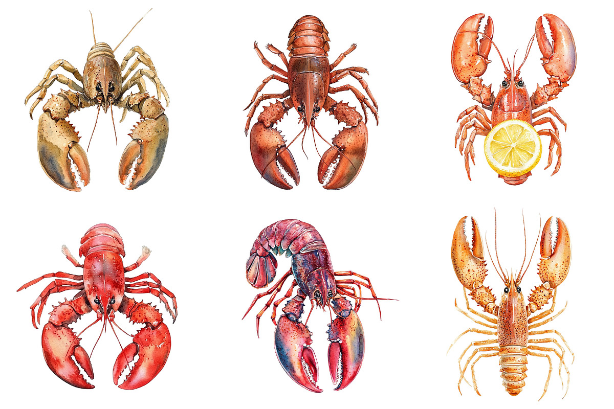 Kawaii Crabs  Clipart Bundle, an Illustration by Pixels.Craft (Photo 7 of 9)