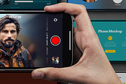 Hand Holding iPhone 15 Mockup, an iPhone Mockup by Avelina Studio (Thumbnail 3 of 3)