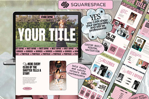 Photography Website Template, a Templates & Theme by Kill Vanilla Studio