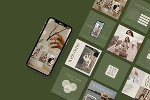 Aesthetic Instagram Canva Templates