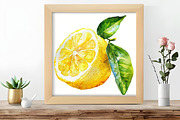 Watercolor Fruit Clip Art, an Illustration by DreamCafeArt (Thumbnail 6 of 8)