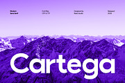 Cartega Modern Sans Serif Font, a Sans Serif Font by Rasio Studio (Thumbnail 1 of 7)
