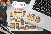 Set of cabinet design, a Graphic by Allmostudio (Thumbnail 1 of 4)