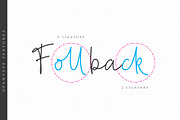Follback, a Script Font by Atj.std (Thumbnail 2 of 10)