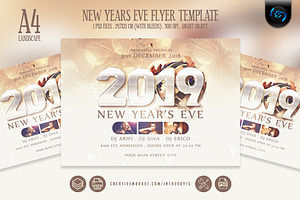 New Years Eve Flyer Template