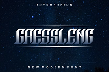 Gressleng font