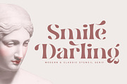 Smile Darling, a Serif Font by Prioritype Co (Thumbnail 1 of 10)