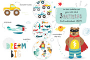 TODDLER BOY set, an Animal Illustration by artnLera (Thumbnail 2 of 2)