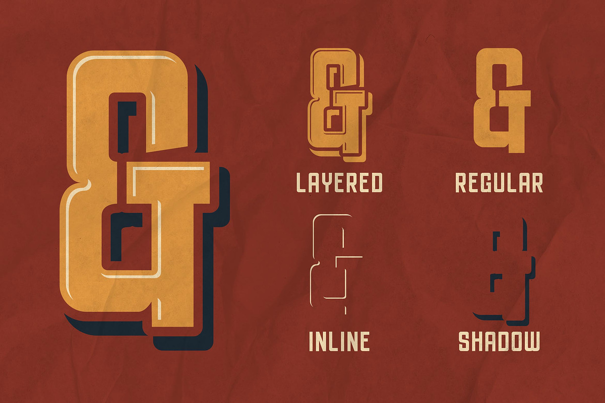 Braynerd - Layered Sans Serif preview 7