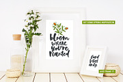Spring! Letterings+graphics, an Illustration by Nina's Illustration Shop (Thumbnail 8 of 8)