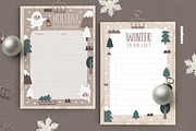 Christmas Yeti Clipart & Patterns, a Seasonal Illustration by Ejevyaka (Thumbnail 10 of 11)