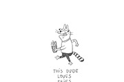 Weird Cat Comic Prints, an Illustration by Anastasiya Klempach (Thumbnail 7 of 13)