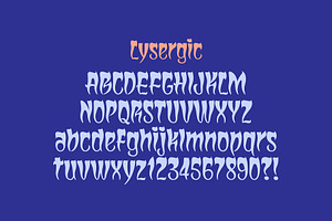 Lysergic Font