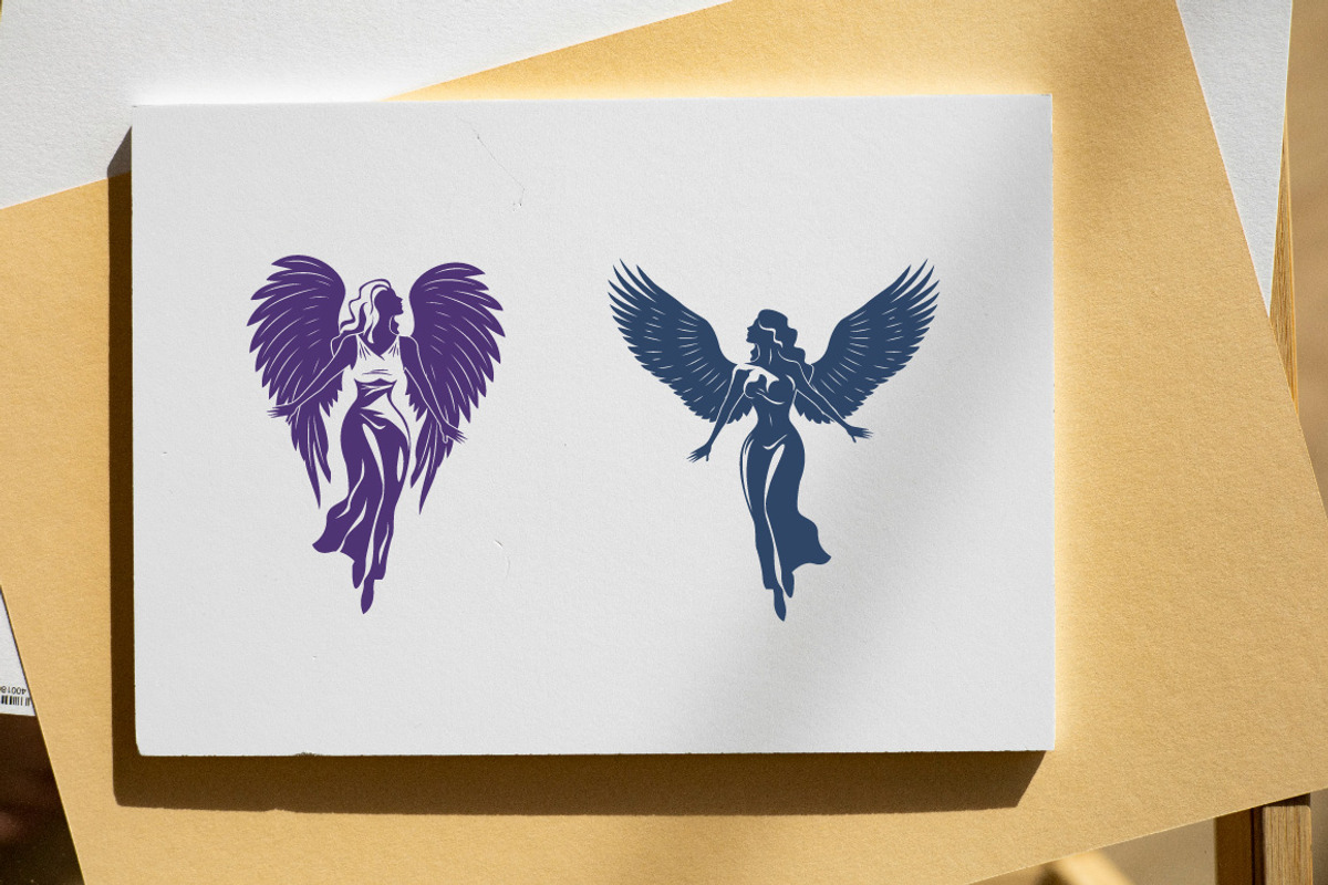 18 Heavenly Winged Goddess, an Illustration by jongcreative (Photo 2 of 4)