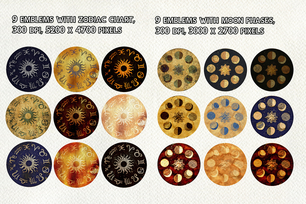 Mystic Seals and Charts, an Object Illustration by Samiramay (Photo 2 of 7)