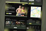 Modern Gym Website Landing UI, a Landing Page Template by twinstd (Thumbnail 3 of 5)