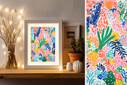 4 happy muti-color art print, a Decorative Illustration by ARTOZEN DIGITAL (Thumbnail 7 of 13)