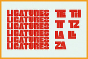 Sale! : Thugolatz - Ligature Sans, a Sans Serif Font by Almarkhatype (Thumbnail 9 of 10)