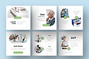Corporate Instagram Post Templates, a Social Media Template by Filip Studio (Thumbnail 1 of 2)