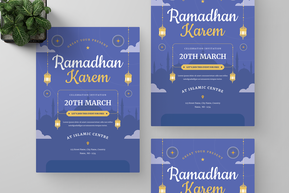 Ramadhan Kareem Flyer, a Flyer Template by Annora Studio (Photo 5 of 5)
