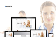 LEO FARMACIA - HEALTHCARE AND MEDICA, a Bootstrap Template by LeoTheme (Thumbnail 1 of 8)