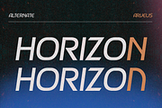 Arveus – Modern Oblique Font, a Sans Serif Font by Drizy (Thumbnail 8 of 9)