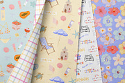 Trendy Summer Girl Clipart & Quotes, a Seasonal Illustration by Ruslana Lubenets (Thumbnail 14 of 16)