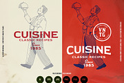 Classic Elegant Waitress Logo, a Branding & Logo Template by RMPL.std (Thumbnail 1 of 3)