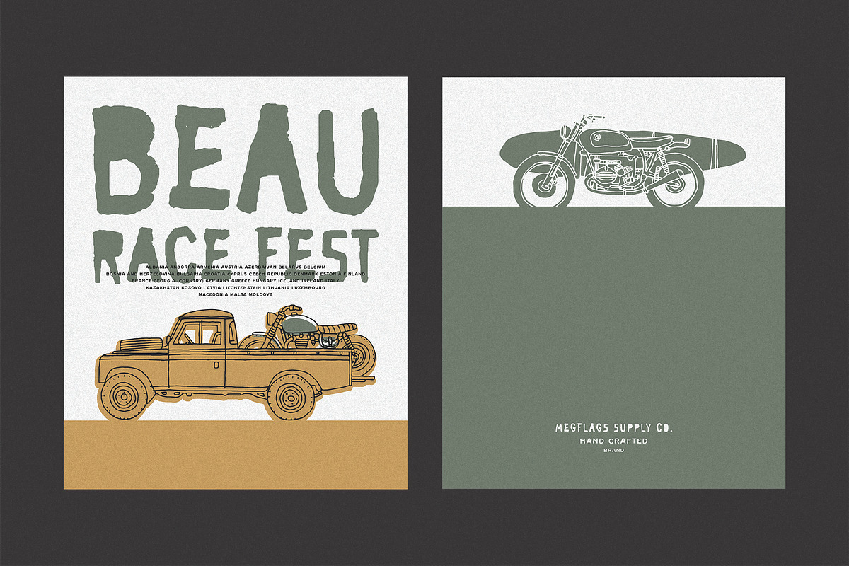 Beau Machines Illustration, a Transportation Illustration by Megflags (Photo 4 of 9)