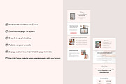Landing Page Sales Page Canva, a Landing Page Template by Deepa Template Studio (Thumbnail 6 of 9)