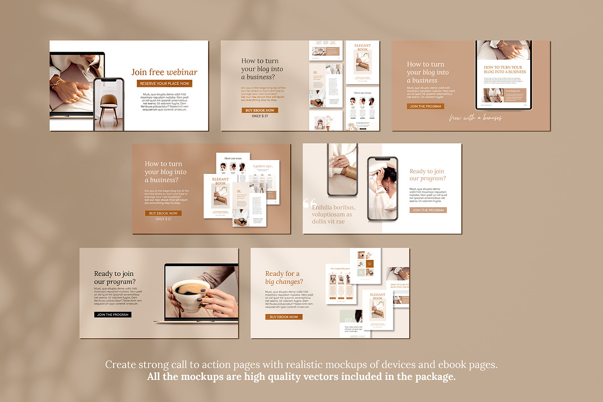 Webinar Course Slide Deck / Elegant, a Presentation Template by Mirazz (Photo 11 of 15)